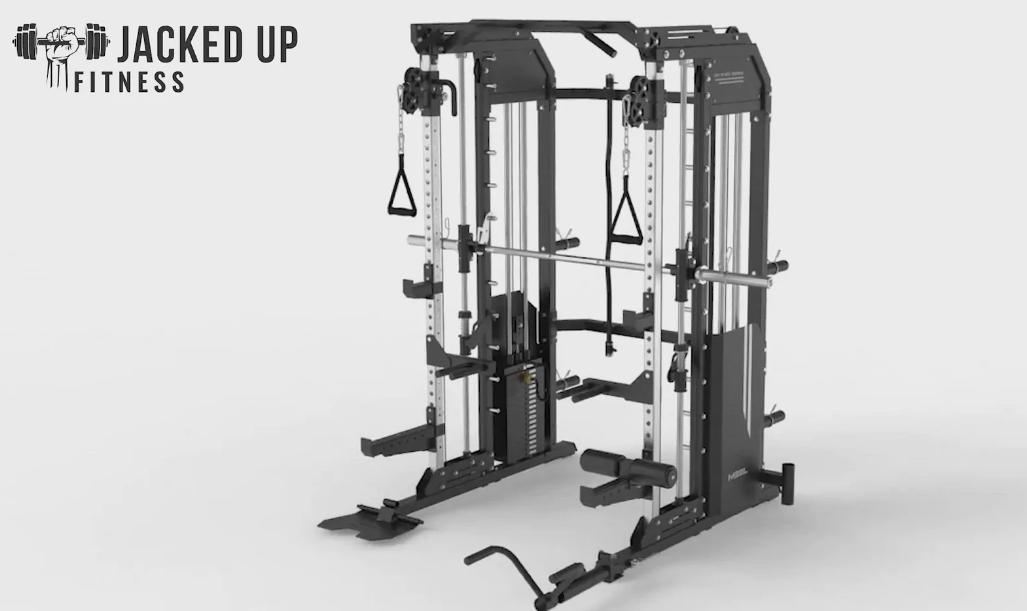 Jacked Up Power Rack PRO All-In-One Functional Trainer-Stumbit Gyms